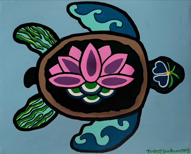 Tracey McBeth Kachor Turtle Print