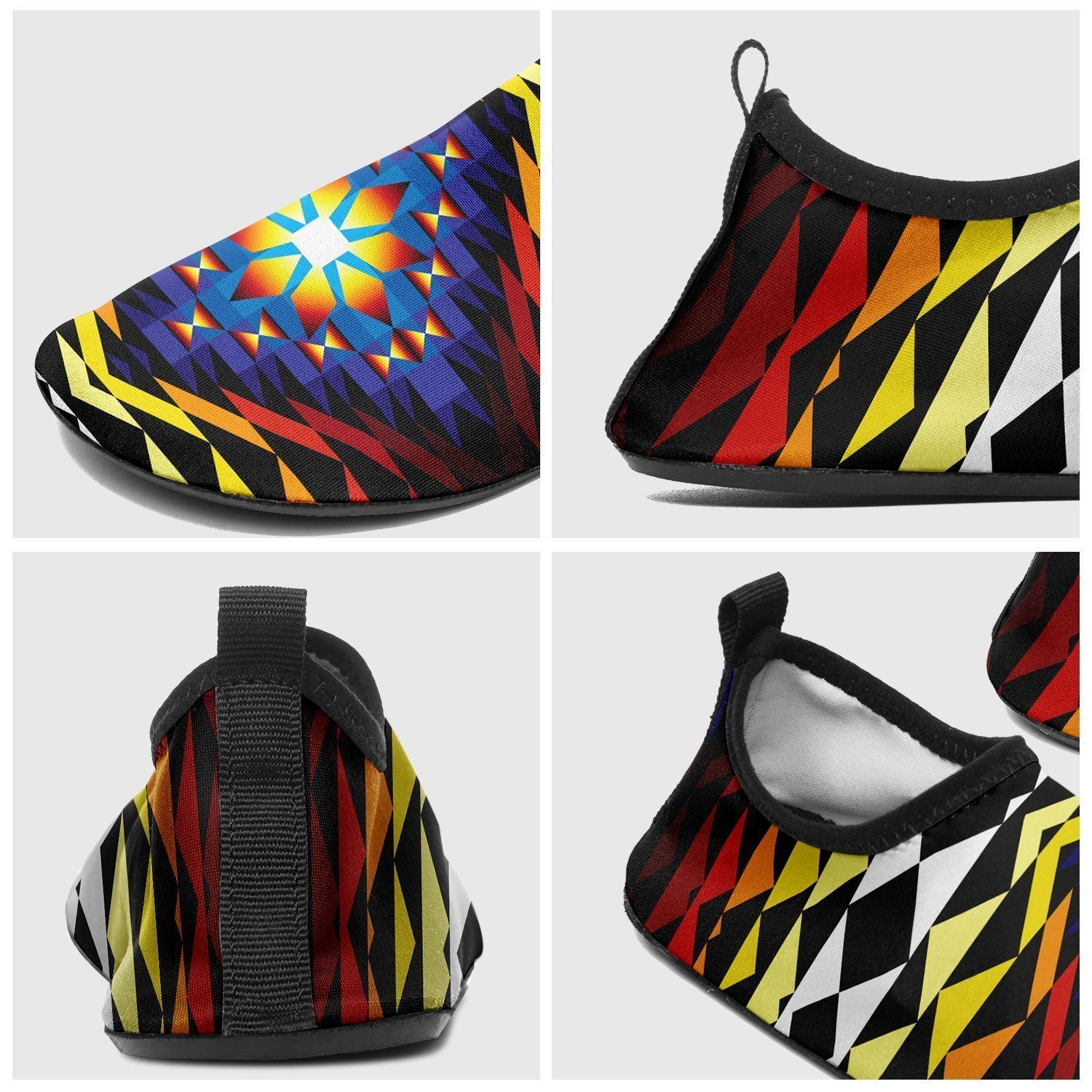 Sunset Blanket Sockamoccs Kid's Slip On Shoes 49 Dzine