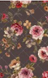 Night Flowers Mountain Cotton Fabric