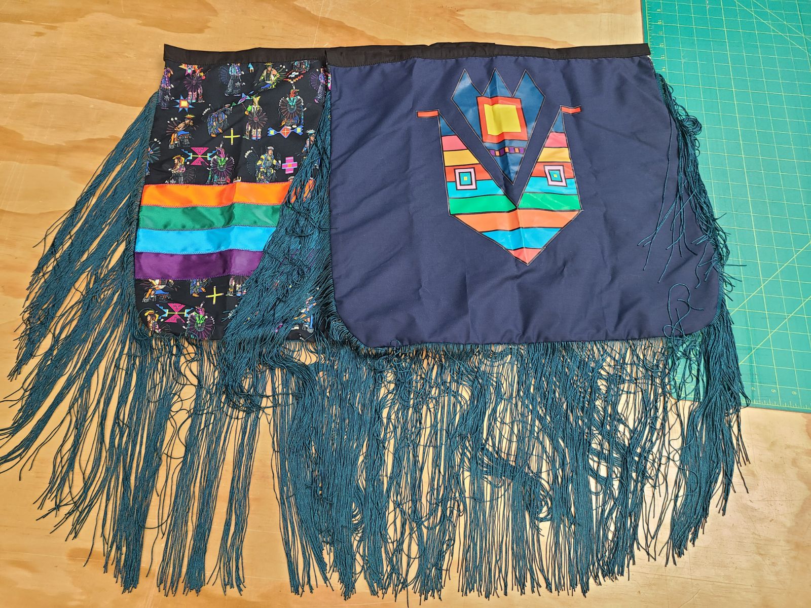 Adult Reversible Powwow Apron Set