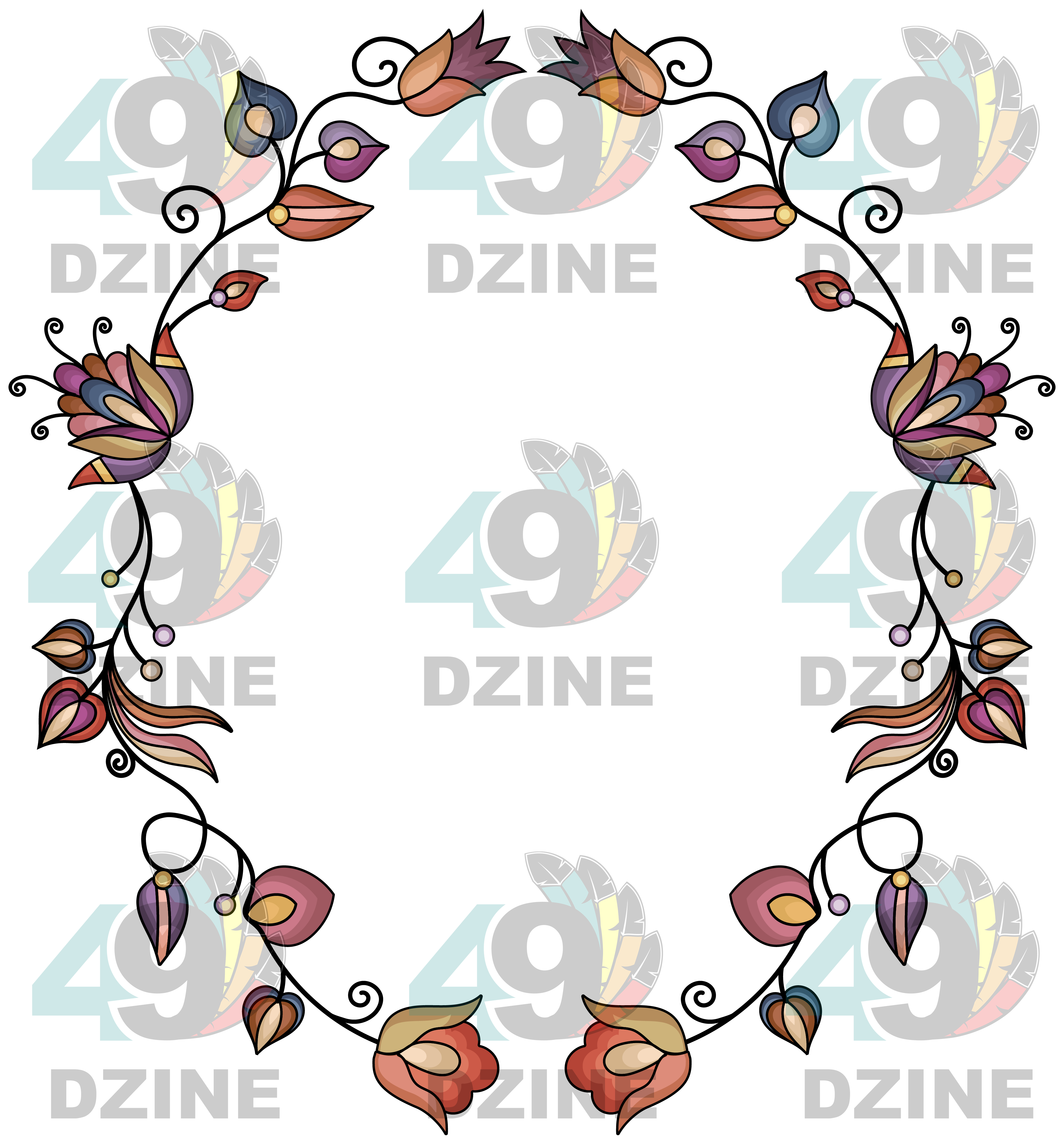 Ember Blossom Trail Hat Transfer