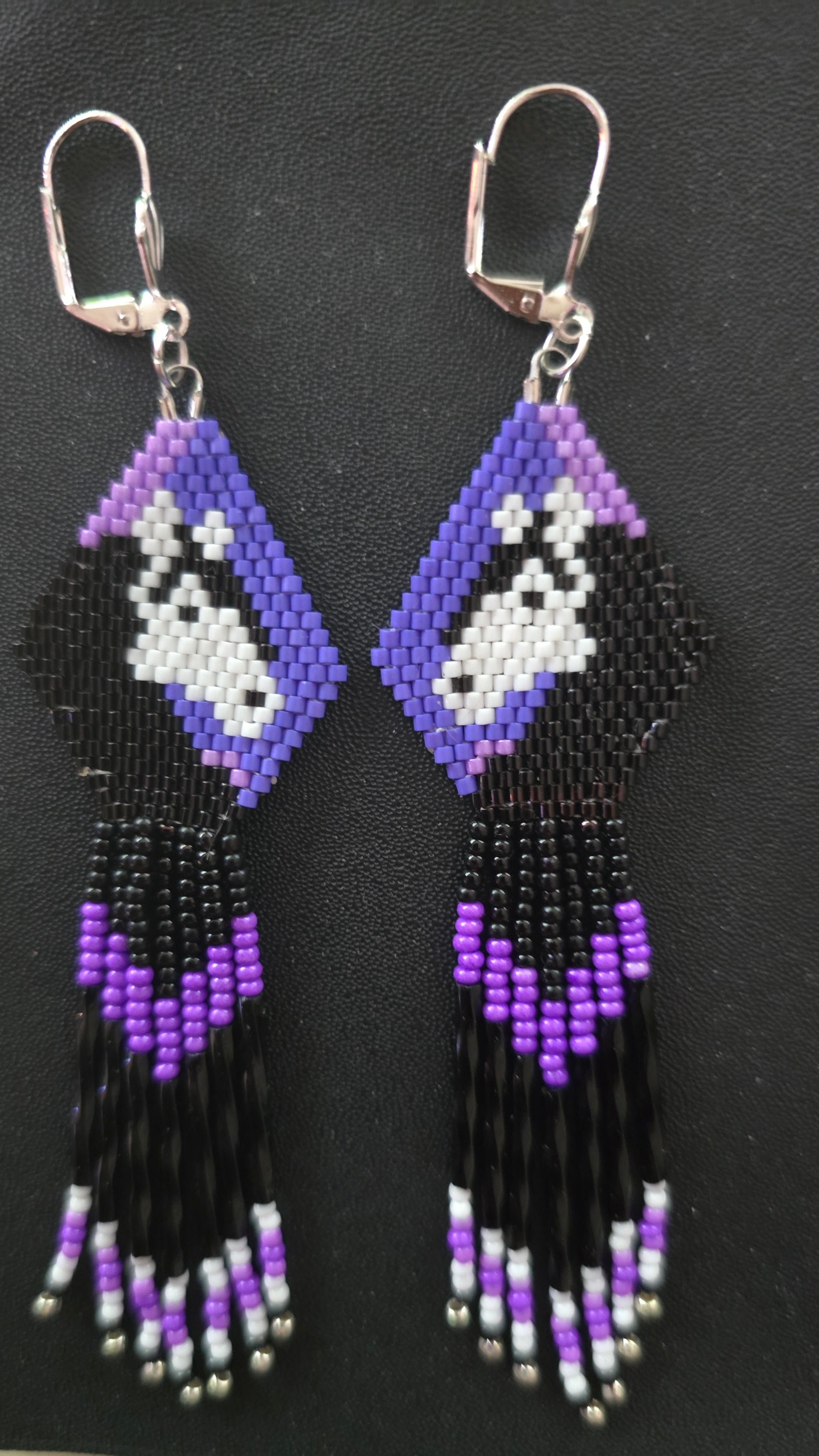 Madeline Desjarlais Purple Fringe Horse