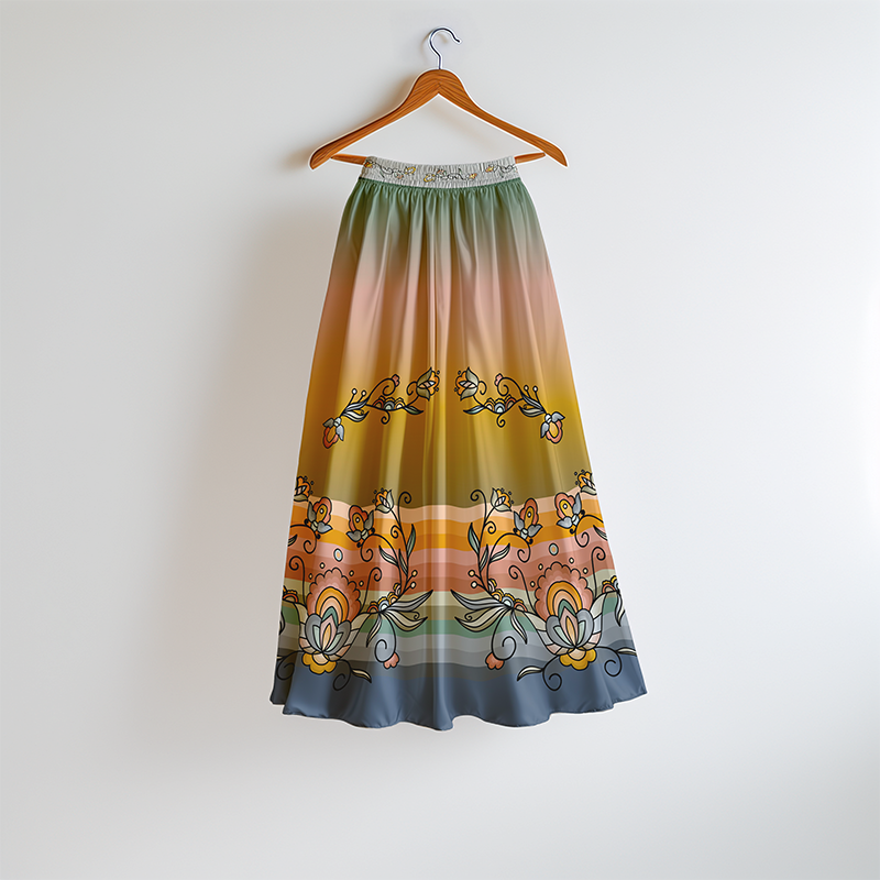 Falling Leaf Rising Bloom Skirt