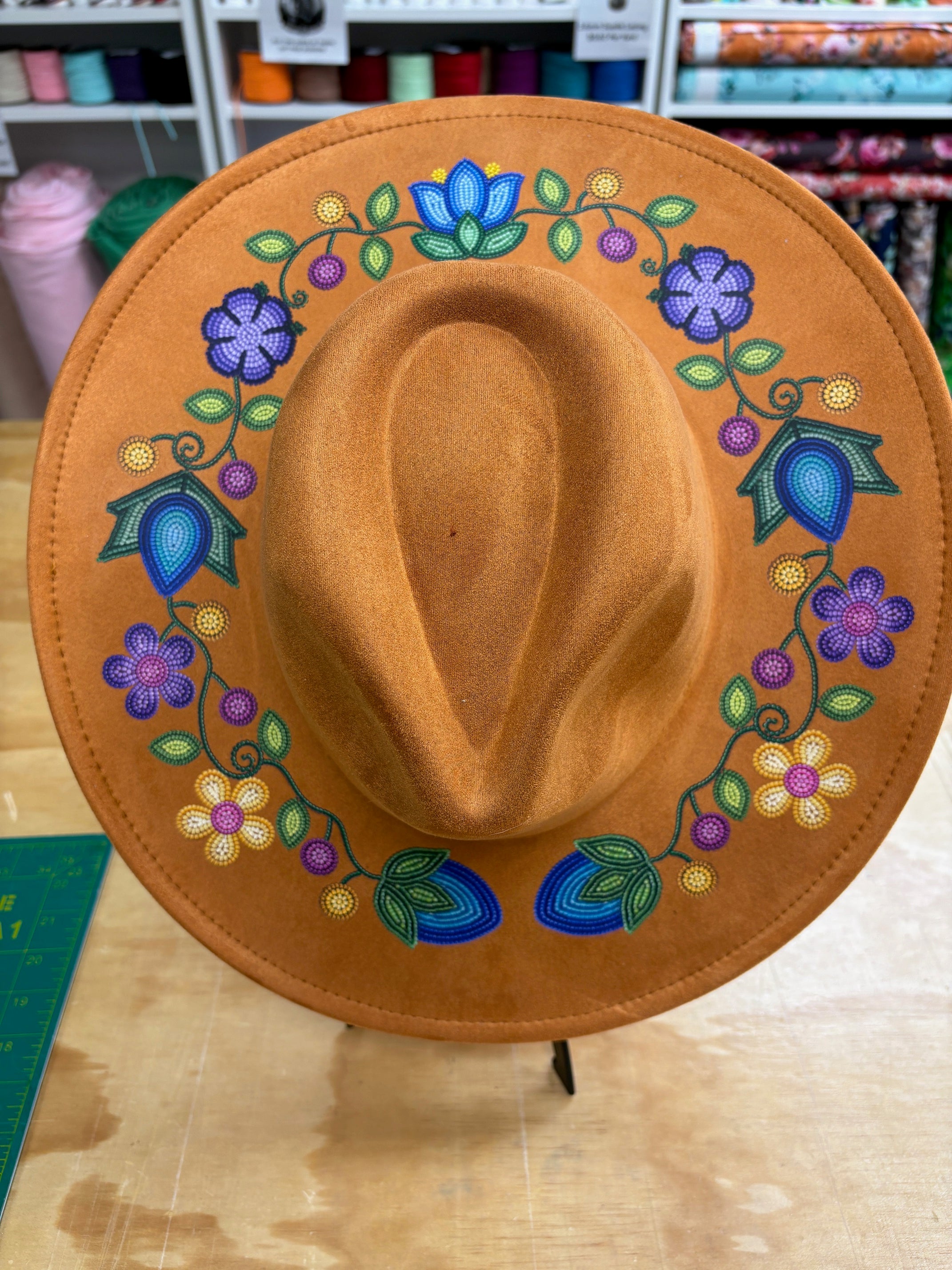 Bloom Uplift Camel Fedora Hat