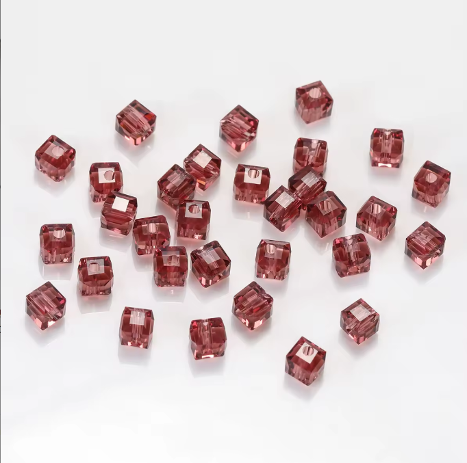 Multi Faceted Square Beads